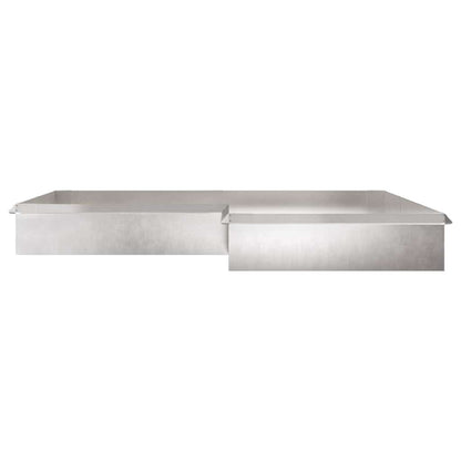 Slakkenhekken 16 pcs Zilver Roestvrij staal