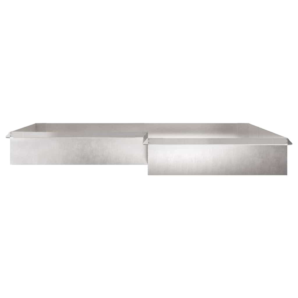 Slakkenhekken 16 pcs Zilver Roestvrij staal
