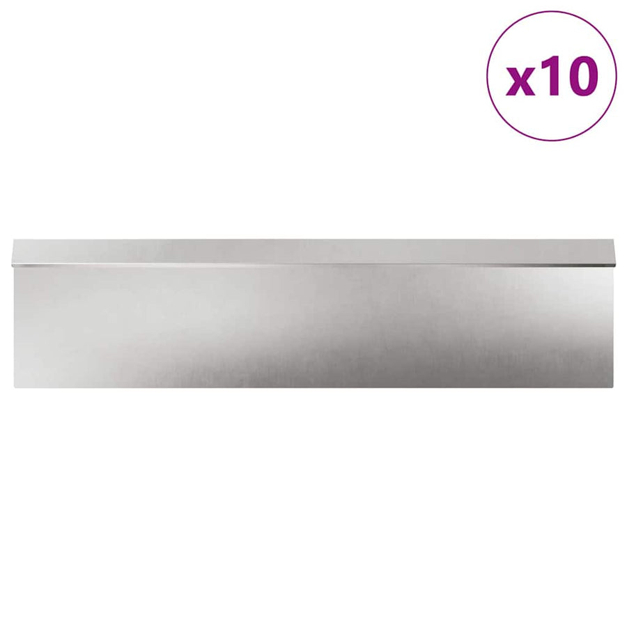 Slakkenhekken 16 pcs Zilver Roestvrij staal