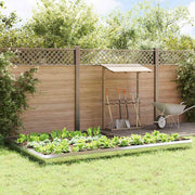 Slakkenhekken 16 stuks 100x25 cm gegalvaniseerd staal