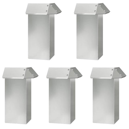 Slakkenhekken 16 pcs Zilver Gegalvaniseerd staal