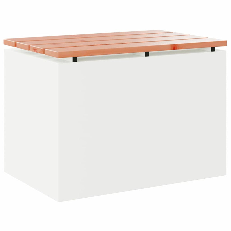 Tuinbank Wit 60 x 40 x 43 cm Staal