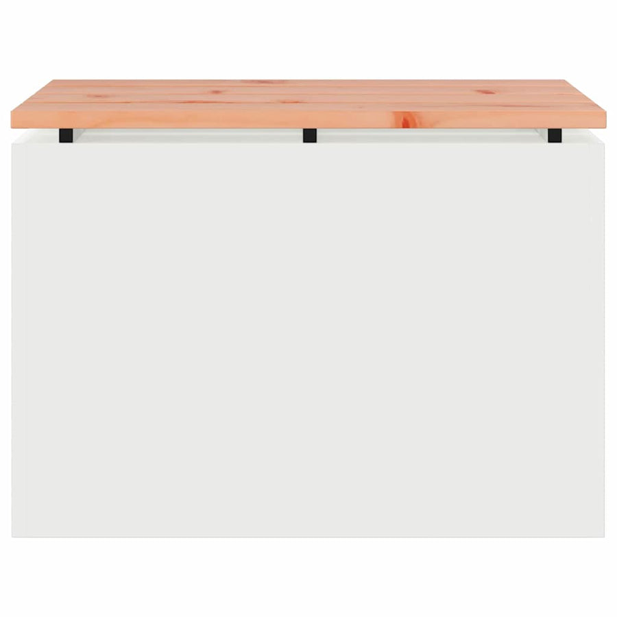 Tuinbank Wit 60 x 40 x 43 cm Staal