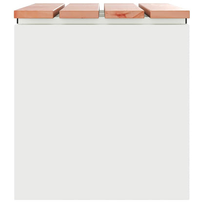 Tuinbank Wit 60 x 40 x 43 cm Staal