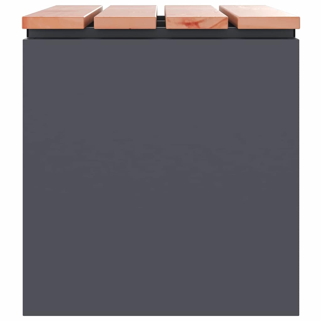 Tuinbank Antraciet 60 x 40 x 43 cm Staal
