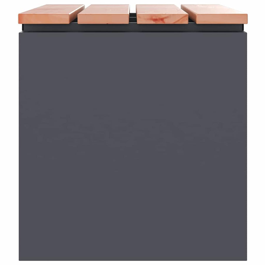 Tuinbank Antraciet 60 x 40 x 43 cm Staal