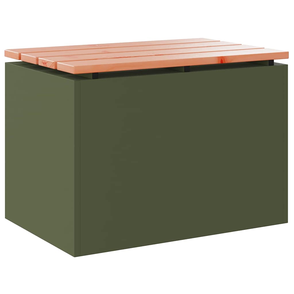 Tuinbank Olijfgroen 60 x 40 x 43 cm Staal