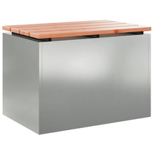 Tuinbank Zilver 60 x 40 x 43 cm Gegalvaniseerd staal