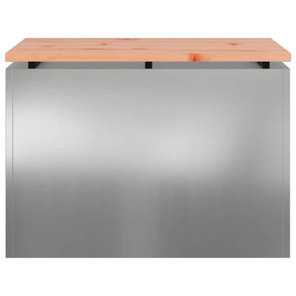 Tuinbank Zilver 60 x 40 x 43 cm Gegalvaniseerd staal
