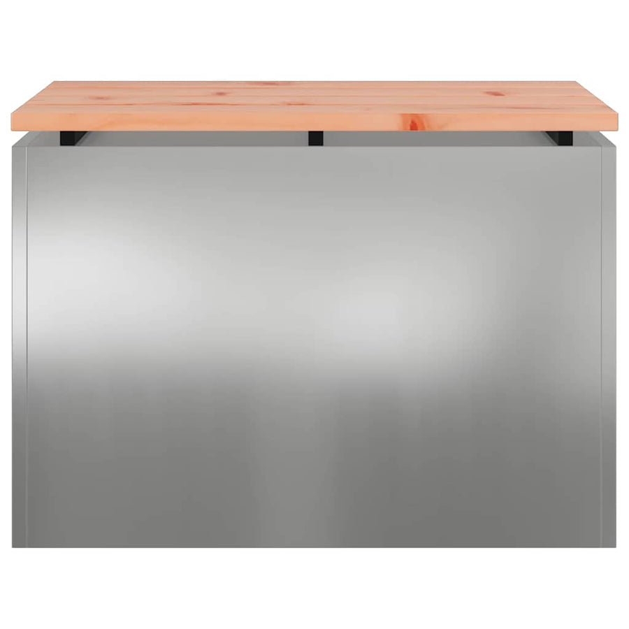 Tuinbank Zilver 60 x 40 x 43 cm Gegalvaniseerd staal