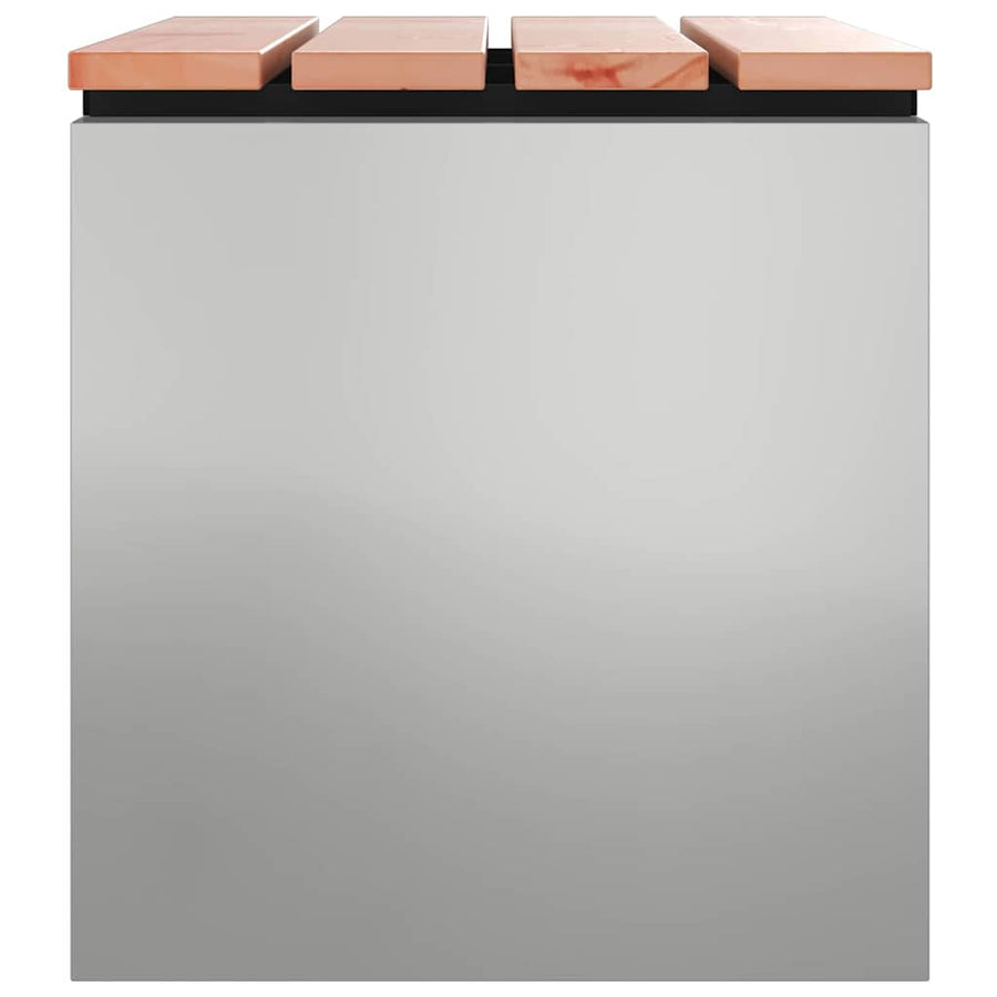 Tuinbank Zilver 60 x 40 x 43 cm Gegalvaniseerd staal