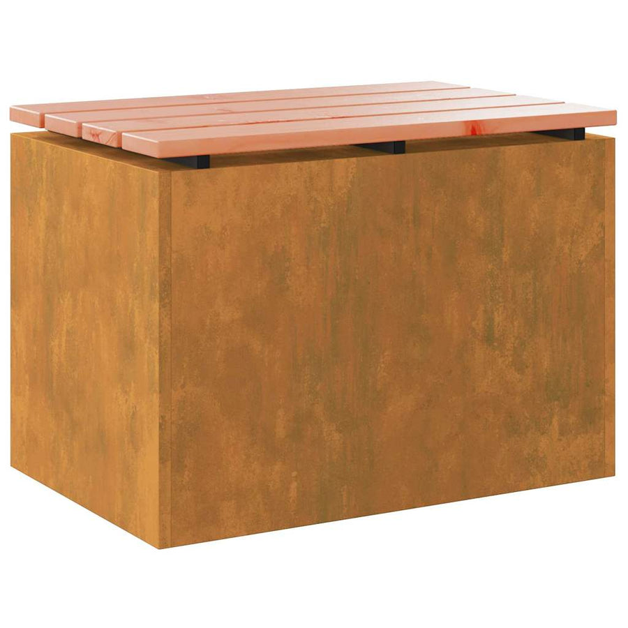 Tuinbank Roestig 60 x 40 x 43 cm Cortenstaal