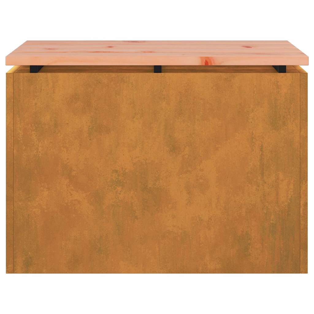 Tuinbank Roestig 60 x 40 x 43 cm Cortenstaal