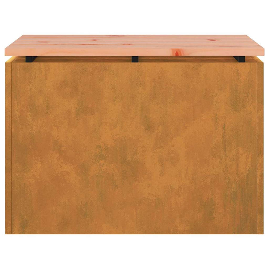 Tuinbank Roestig 60 x 40 x 43 cm Cortenstaal