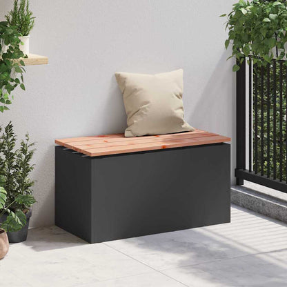 Tuinbank Zwart 80 x 40 x 43 cm Staal