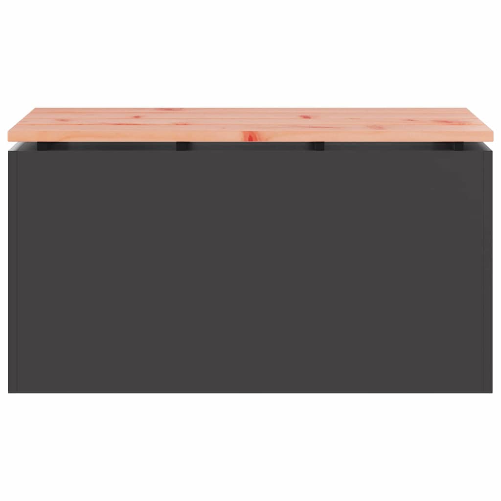 Tuinbank Zwart 80 x 40 x 43 cm Staal