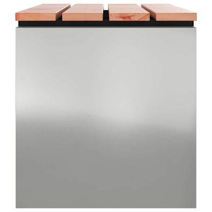 Tuinbank Zilver 80 x 40 x 43 cm Gegalvaniseerd staal