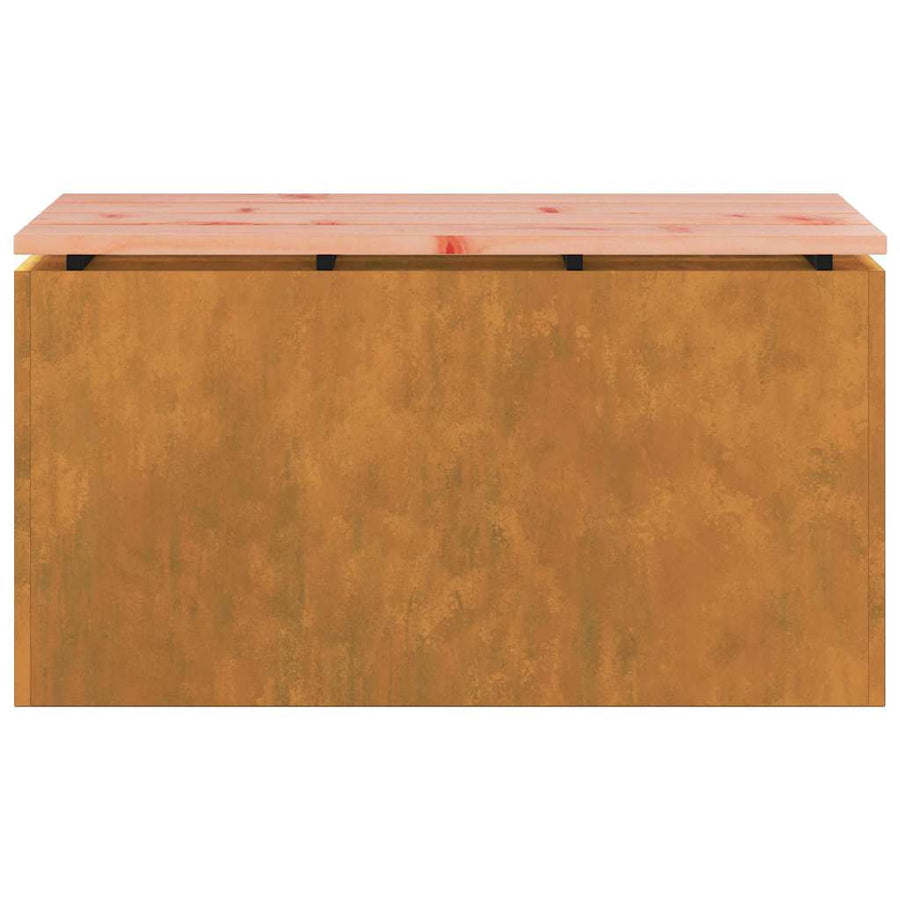 Tuinbank Roestig 80 x 40 x 43 cm Cortenstaal