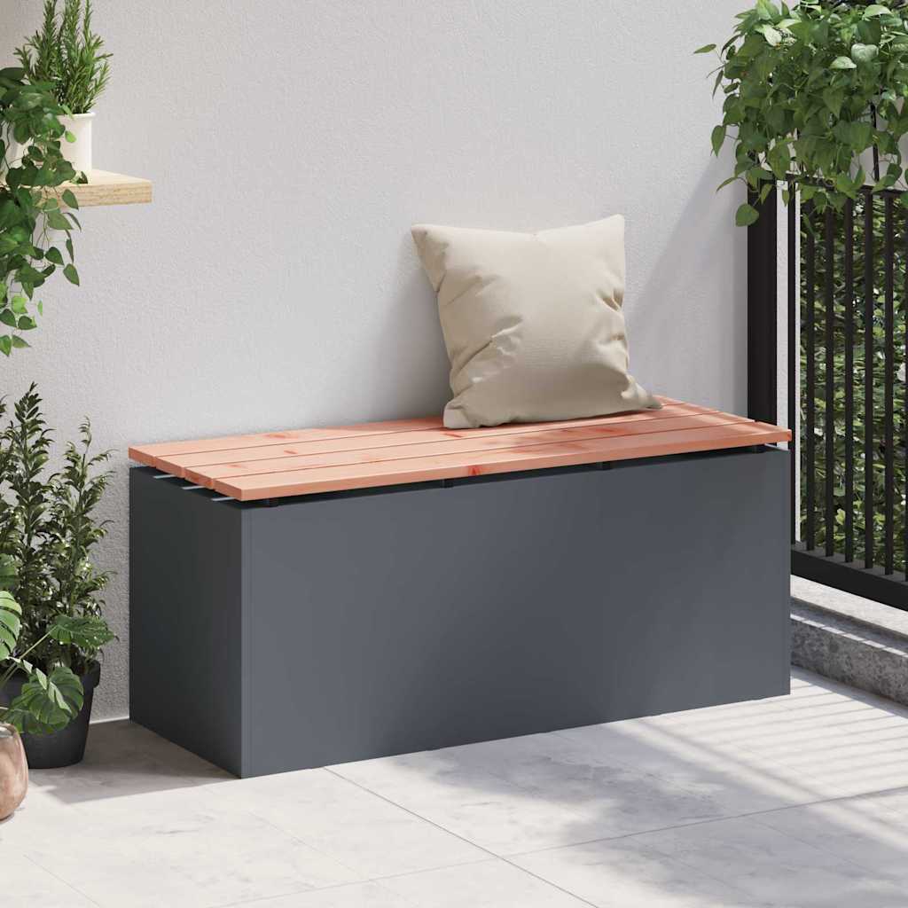 Tuinbank Antraciet 100 x 40 x 43 cm Staal