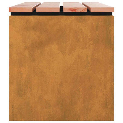 Tuinbank Roestig 100 x 40 x 43 cm Cortenstaal