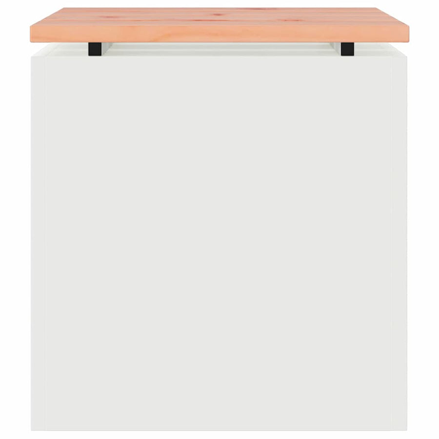 Tuinbank Wit 40 x 40 x 43 cm Staal