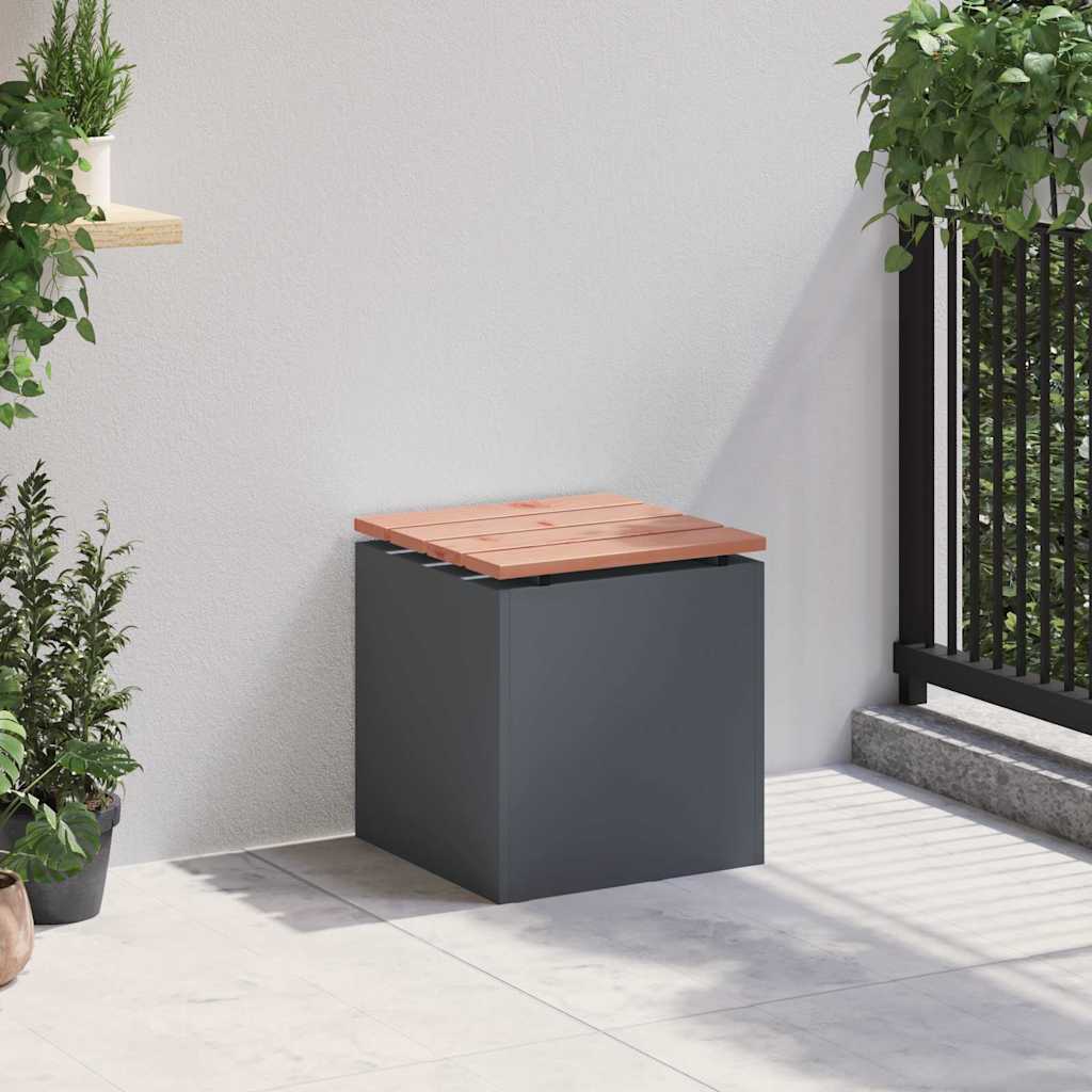 Tuinbank Antraciet 40 x 40 x 43 cm Staal