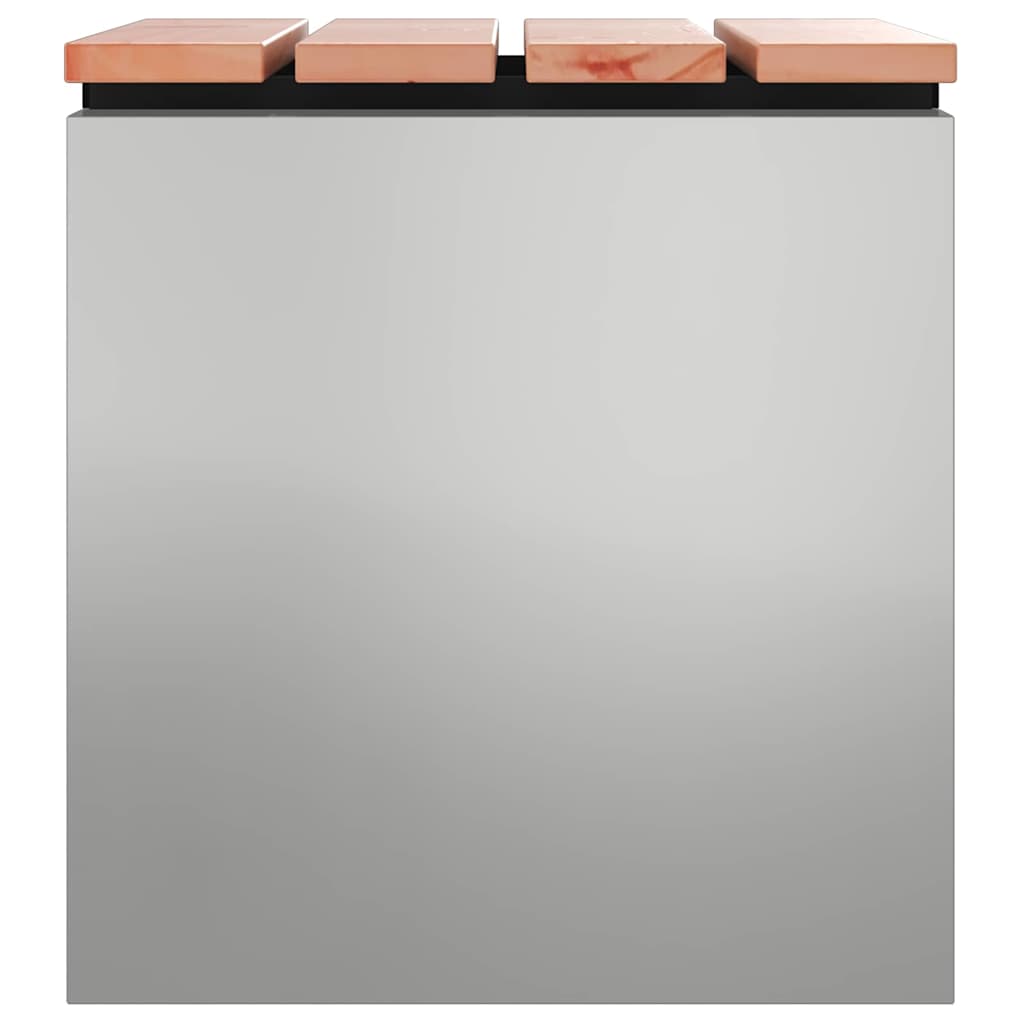 Tuinbank Zilver 40 x 40 x 43 cm Gegalvaniseerd staal