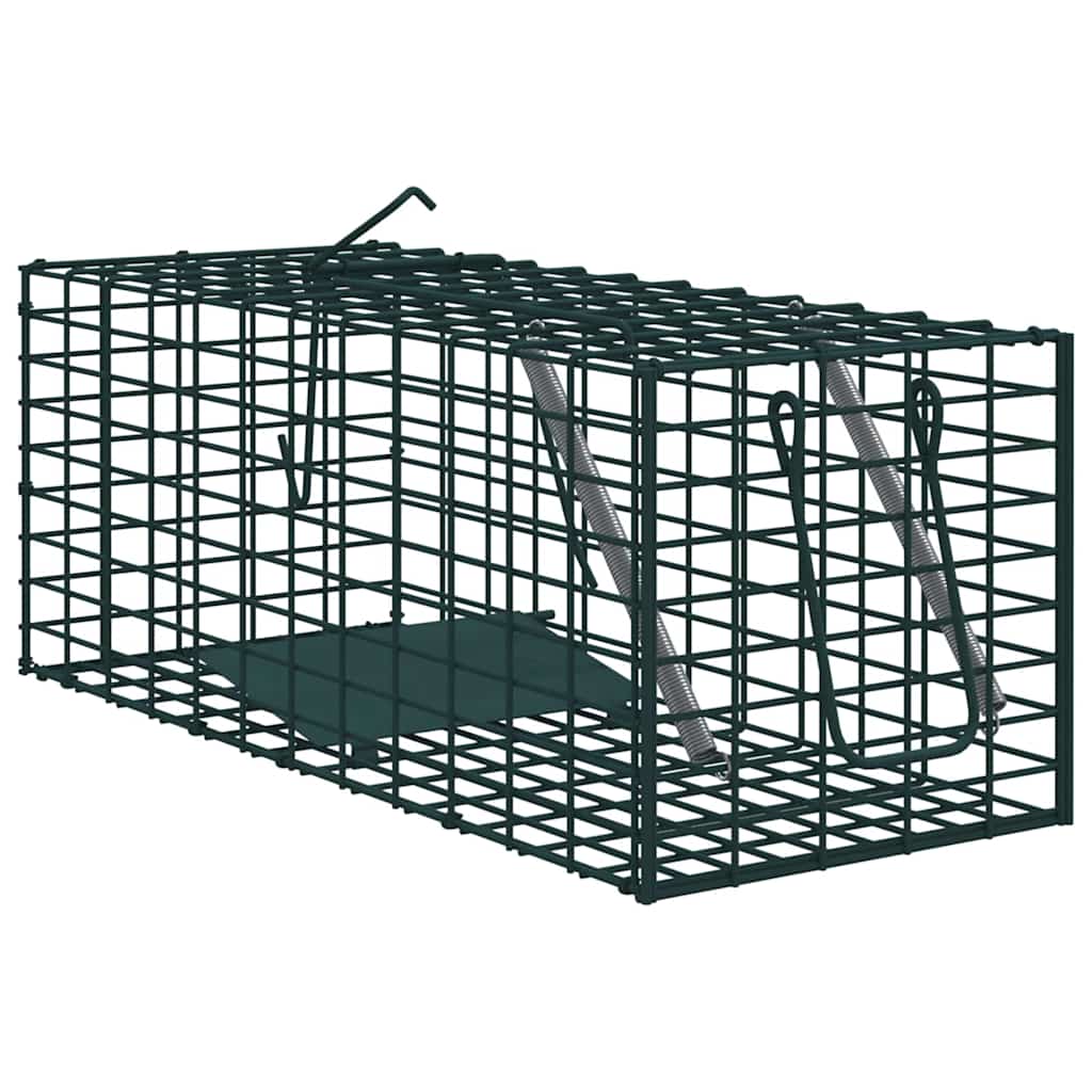 Dierenvallen Groen 31 x 13 x 12cm Staal