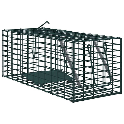 Dierenvallen Groen 31 x 13 x 12cm Staal