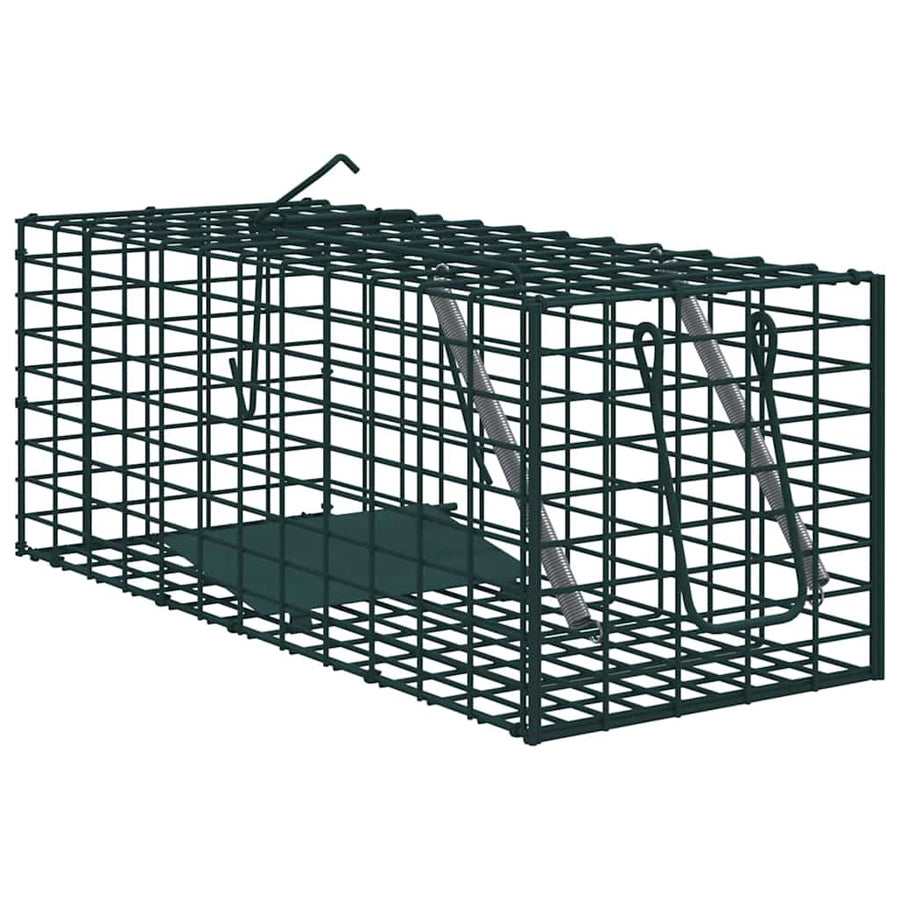 Dierenvallen Groen 31 x 13 x 12cm Staal