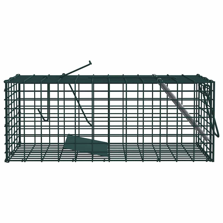 Dierenvallen Groen 31 x 13 x 12cm Staal