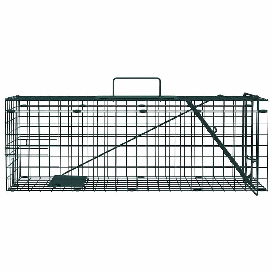 Dierenvallen Groen 61 x 20 x 21.5 cm Staal