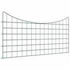 Vijverhek 100x50 cm staal groen set 5 stuks