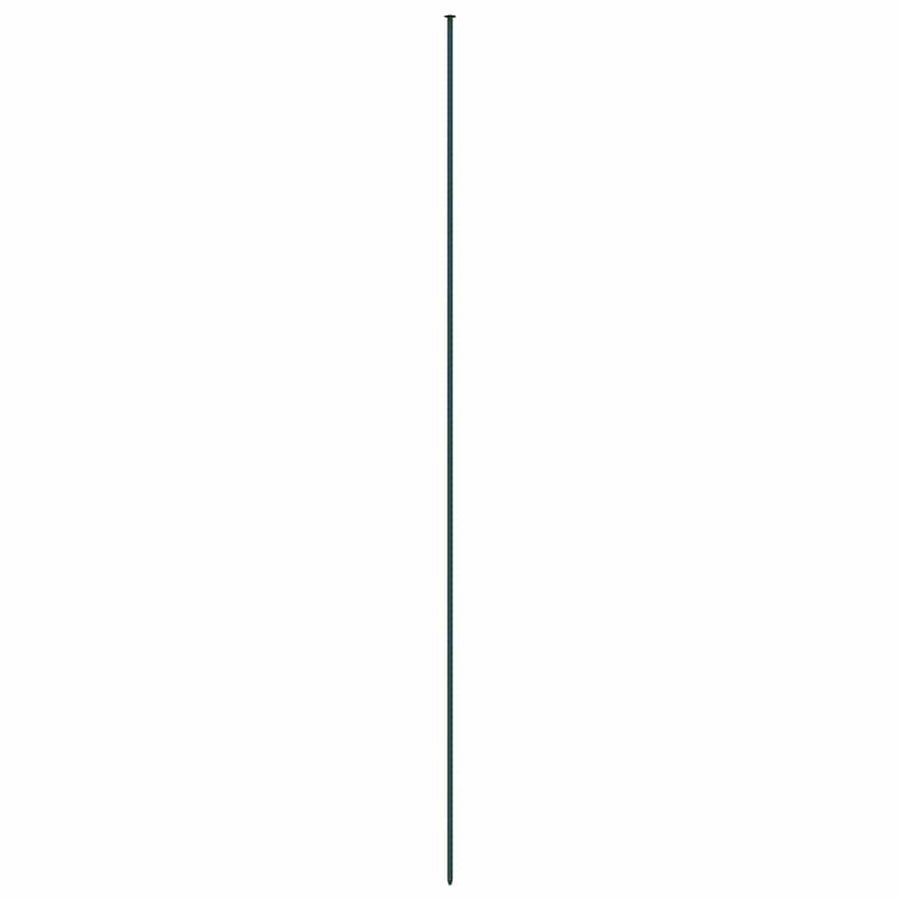 Vijverhekken Set 8 pcs Groen 50 x 80 cm Staal