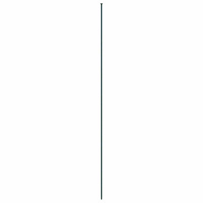 Vijverhekken Set 8 pcs Groen 50 x 80 cm Staal