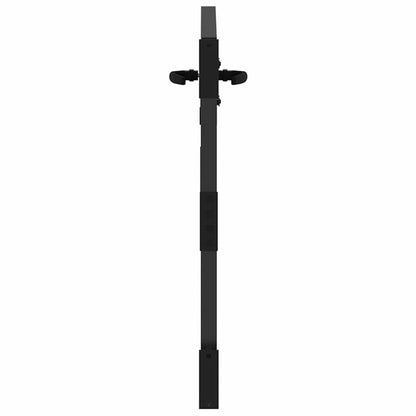Tuinpoort Met Slot Poedergecoat Staal 85 x 100 cm