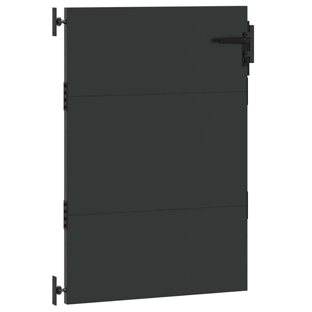 Tuinpoort Met Slot 94 X 150 Cm Poedergecoat Staal