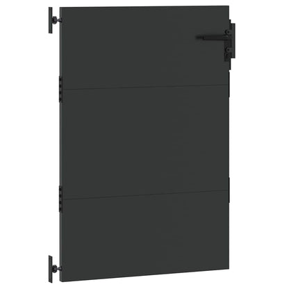 Tuinpoort Met Slot 94 X 150 Cm Poedergecoat Staal