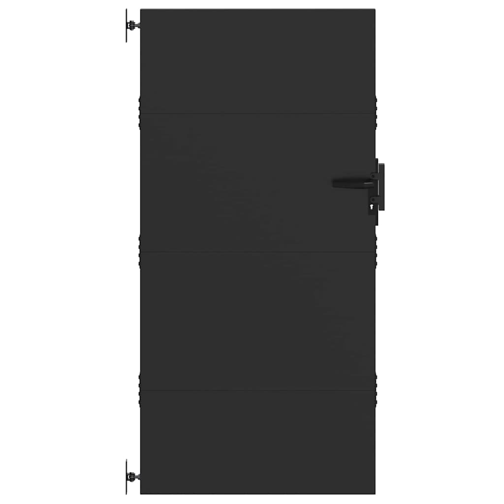 Tuinpoort Met Slot Poedergecoat Staal 85 x 175 cm