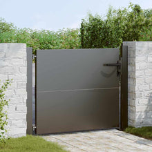 Tuinpoort Met Slot 85 X 105 Cm Gepoedercoat Staal 100 x 100 cm