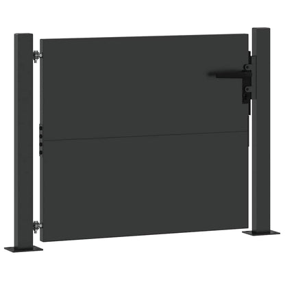 Tuinpoort Met Slot 85 X 105 Cm Gepoedercoat Staal 100 x 100 cm
