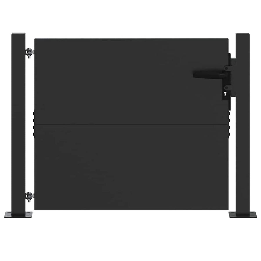 Tuinpoort Met Slot 85 X 105 Cm Gepoedercoat Staal 100 x 100 cm