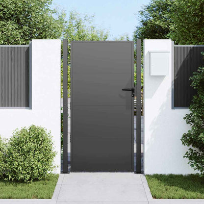 Tuinpoort, Tuindeur 105X200 Cm Cortenstaal 100 x 175 cm