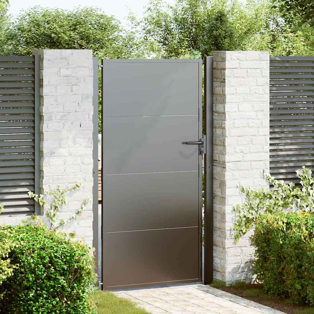 Tuinpoort, Tuindeur 105X200 Cm Cortenstaal 100 x 200 cm