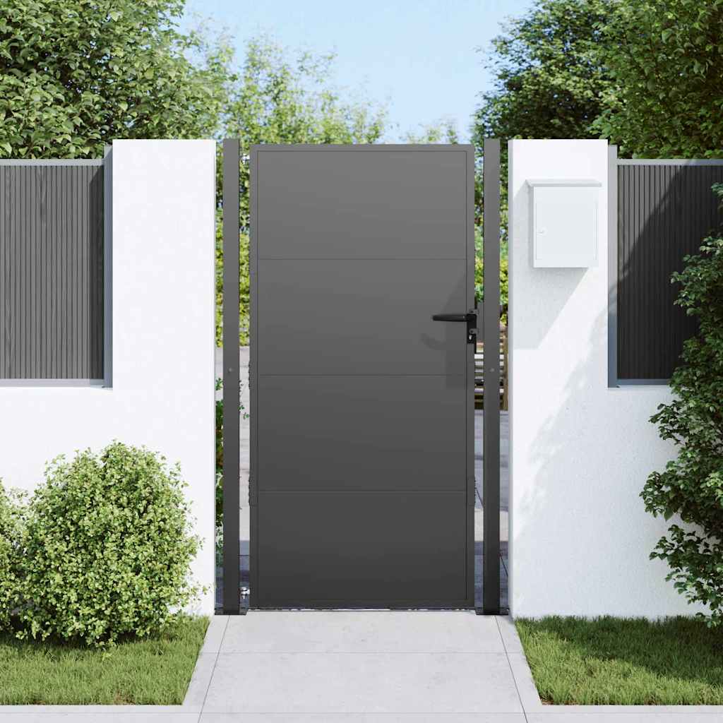 Tuinpoort, Tuindeur 105X200 Cm Cortenstaal 100 x 200 cm