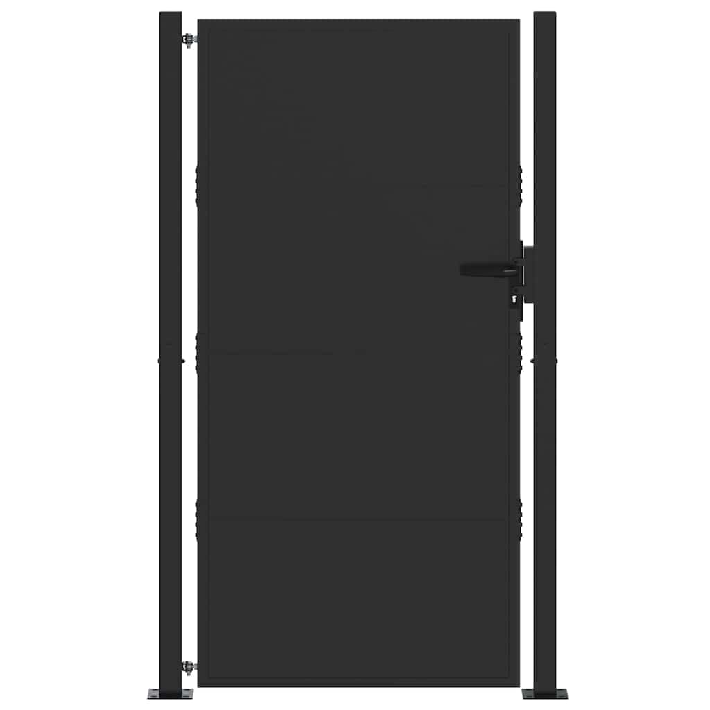 Tuinpoort, Tuindeur 105X200 Cm Cortenstaal 100 x 200 cm