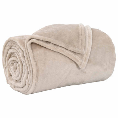 Gooi Deken Beige 130 x 150 cm Fleece