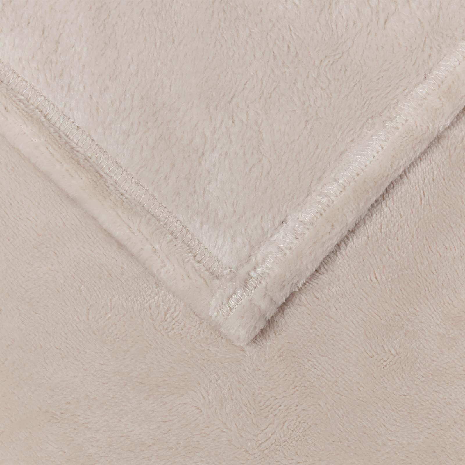 Gooi Deken Beige 150 x 200 cm Fleece