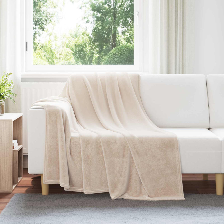 Gooi Deken Beige 150 x 200 cm Fleece