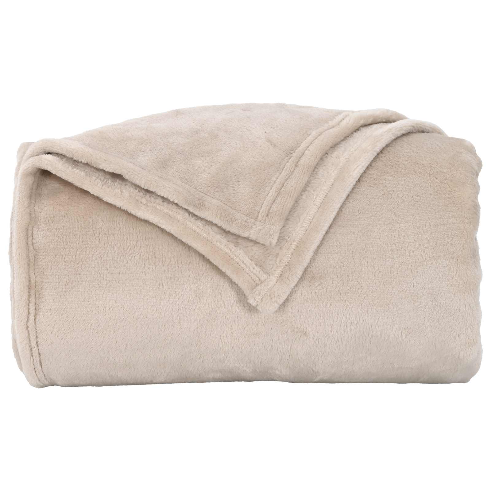 Gooi Deken Beige 150 x 200 cm Fleece